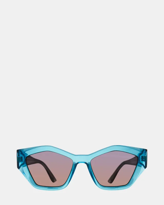 STACIA SUNGLASSES BLUE made by Steve Madden