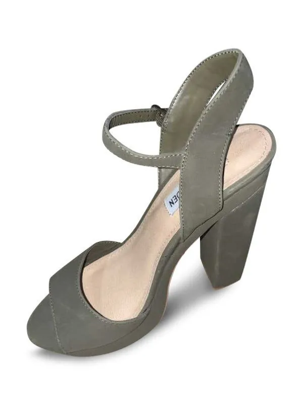 PLATFORM HEEL IN OLIVE - SM REBOOTED sold by Steve Madden