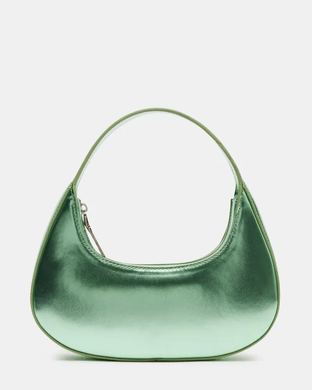 KOA BAG GREEN METALLIC sold by Steve Madden