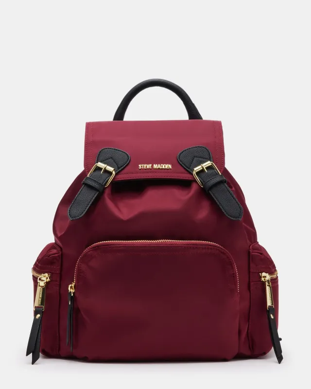 NYLON BACKPACK WINE sold by Steve Madden