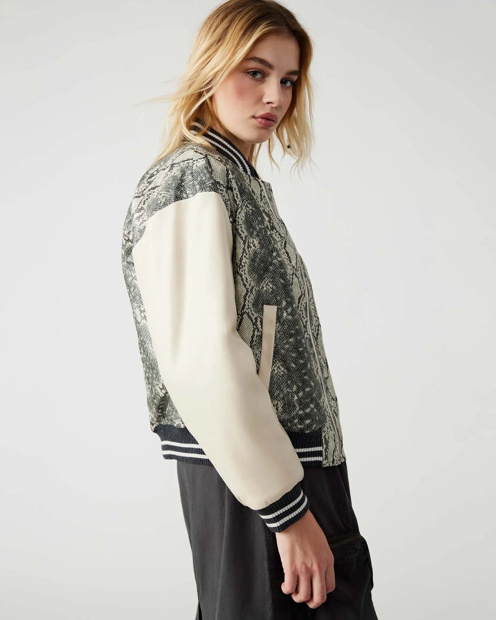 ALEXANDRA JACKET SNAKE sold by Steve Madden product image thumbnail 2