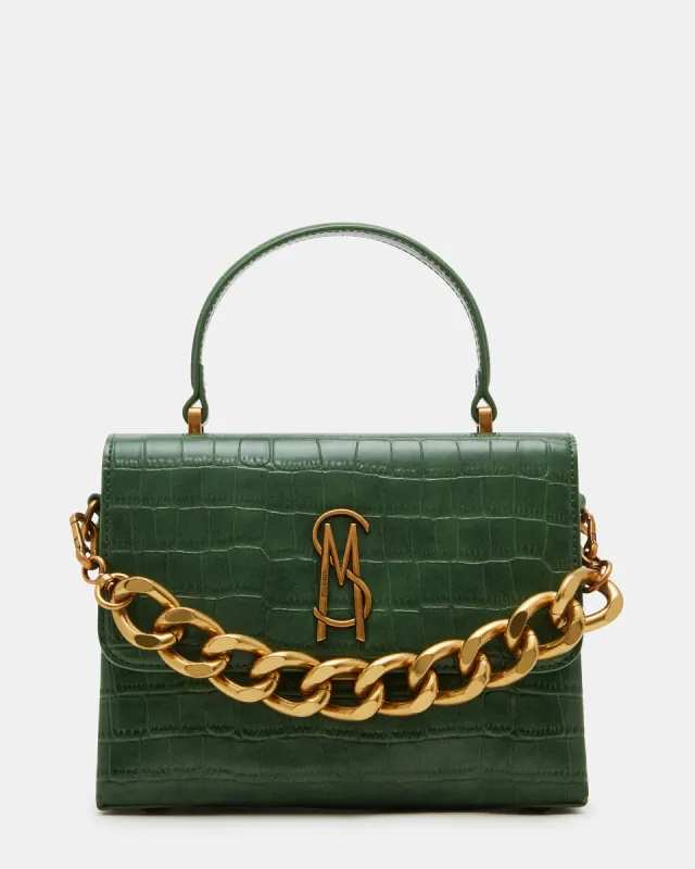 WORSH CROCODILE BAG EMERALD sold by Steve Madden