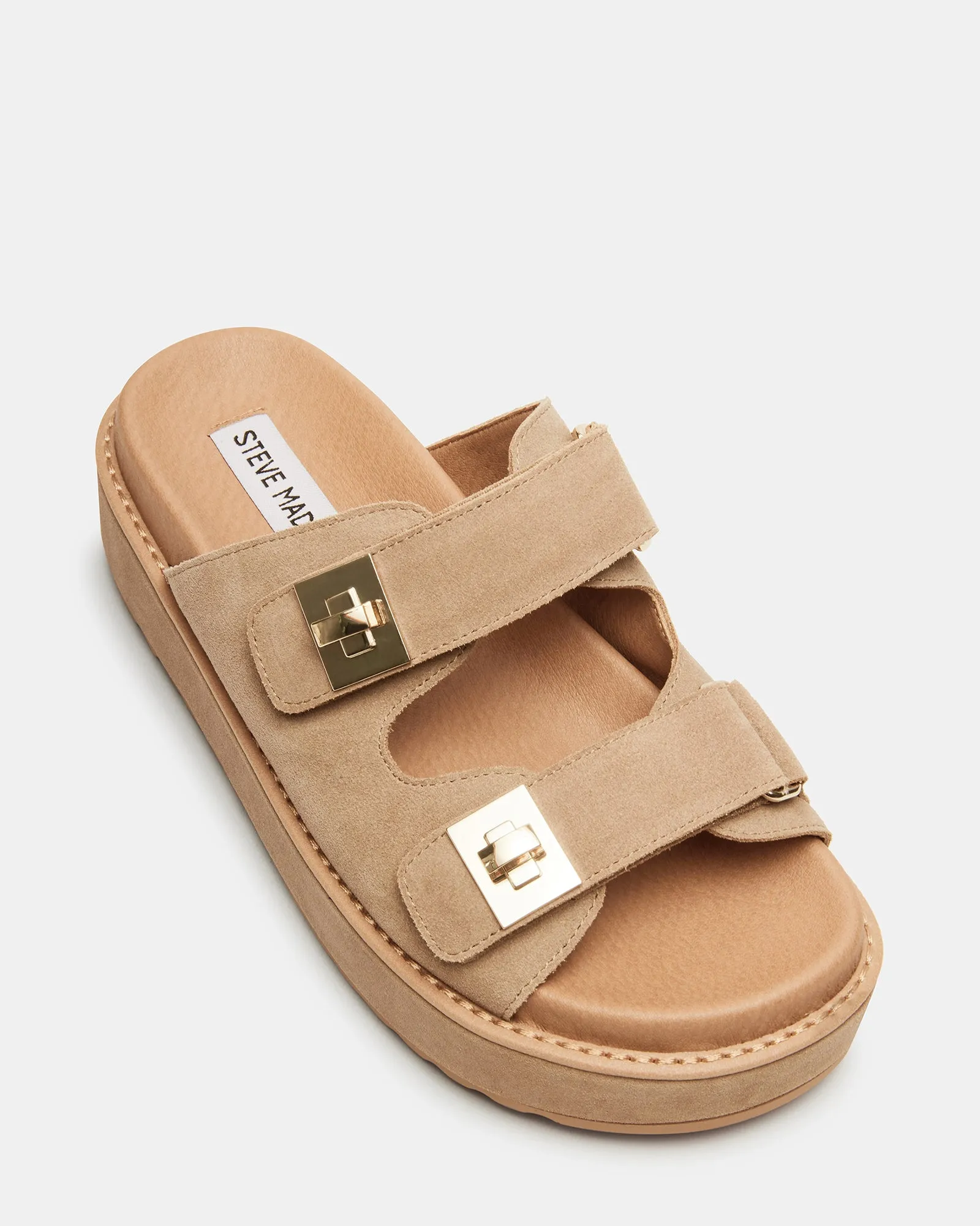 BIGSCHMONA TAUPE SUEDE sold by Steve Madden product image thumbnail 4