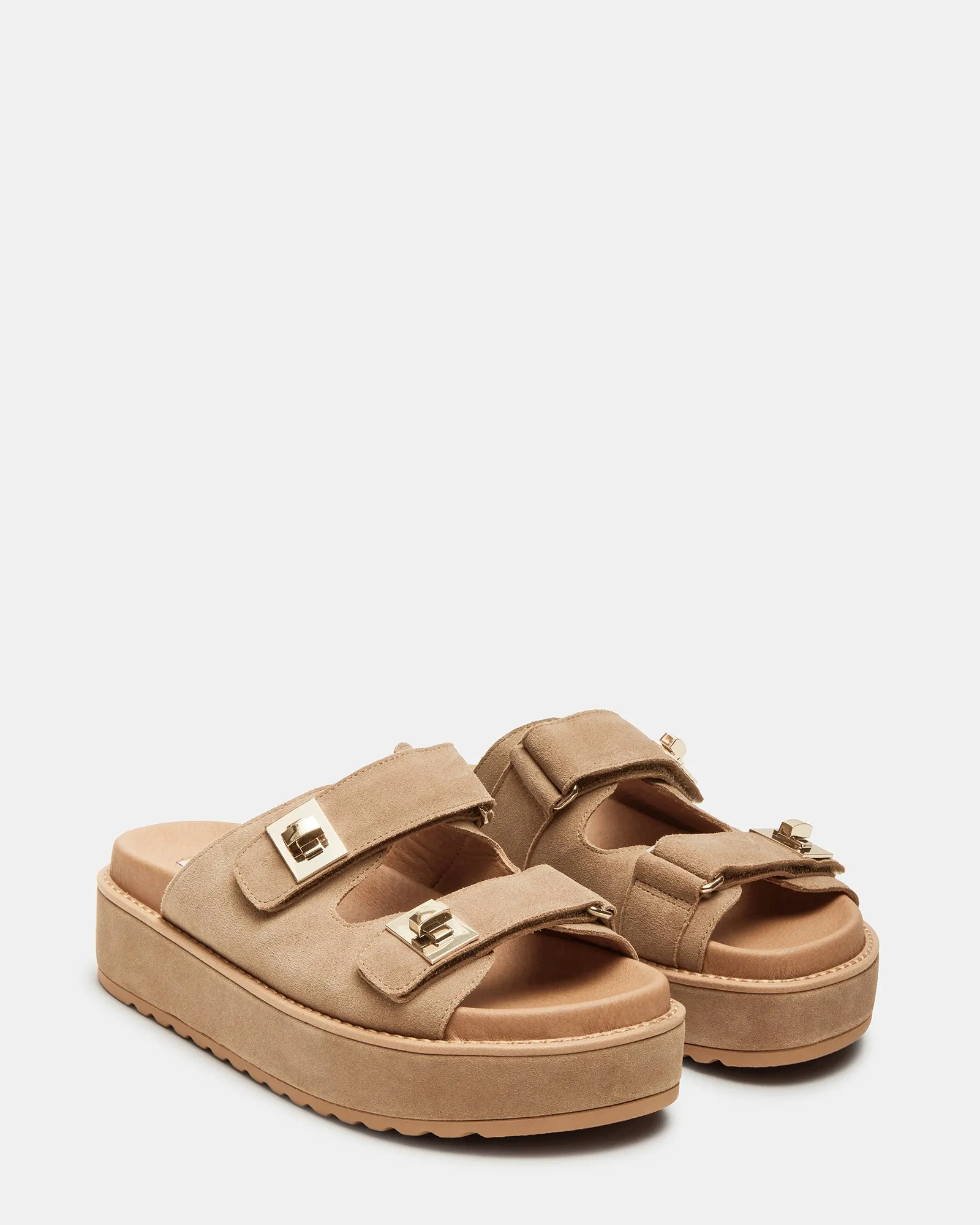 BIGSCHMONA TAUPE SUEDE sold by Steve Madden product image thumbnail 3