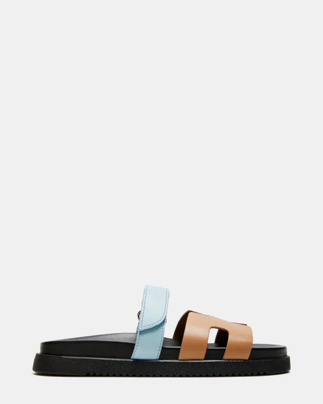 MAYVEN TAN/BLUE sold by Steve Madden