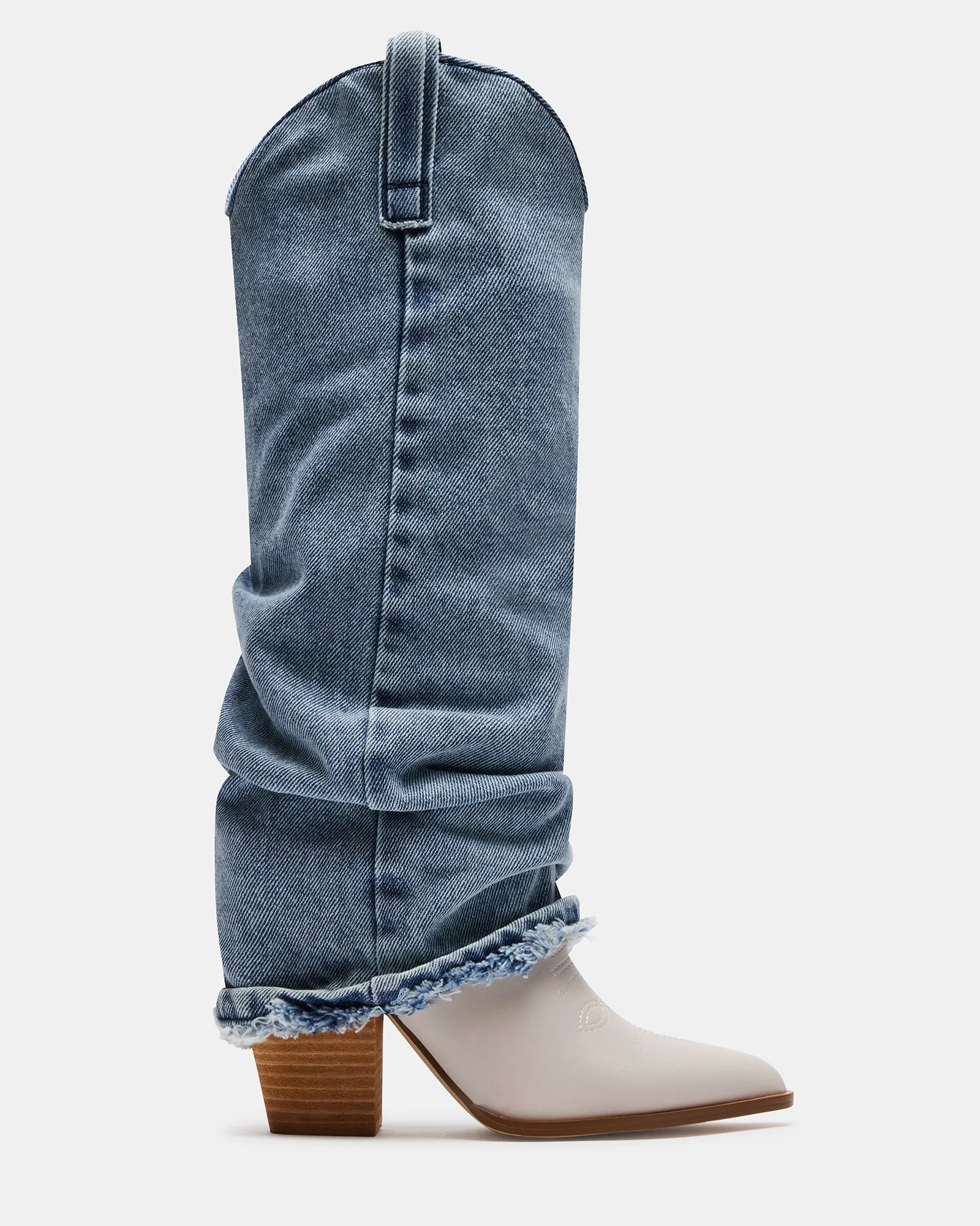 LASSY DENIM FABRIC - SM REBOOTED sold by Steve Madden
