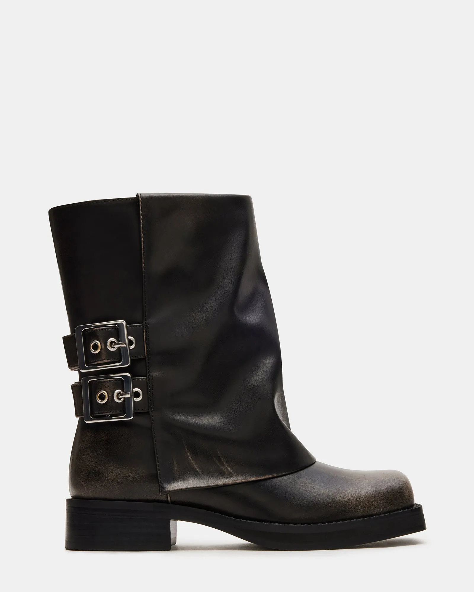 DAGGER BLACK DISTRESSED sold by Steve Madden