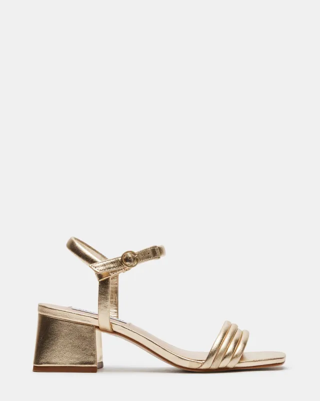 LUSTER GOLD LEATHER sold by Steve Madden