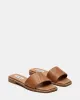 SANDRA WOVEN TAN LEATHER sold by Steve Madden