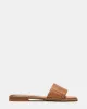 SANDRA WOVEN TAN LEATHER sold by Steve Madden