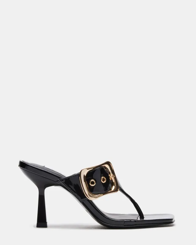 CHELLE BLACK PATENT sold by Steve Madden