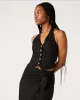 WOLFE TOP BLACK sold by Steve Madden