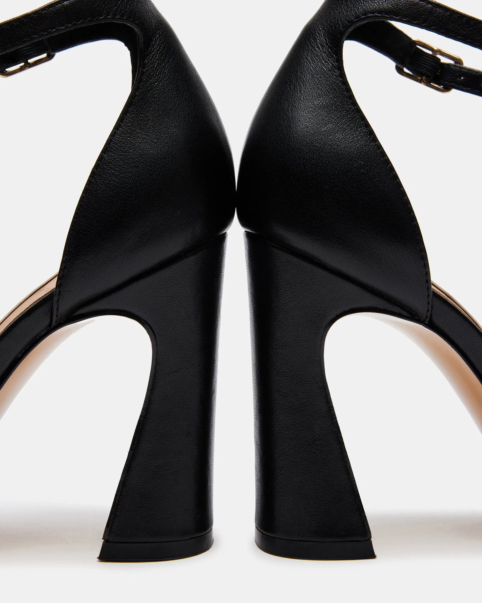 KRISHA BLACK LEATHER sold by Steve Madden product image thumbnail 3