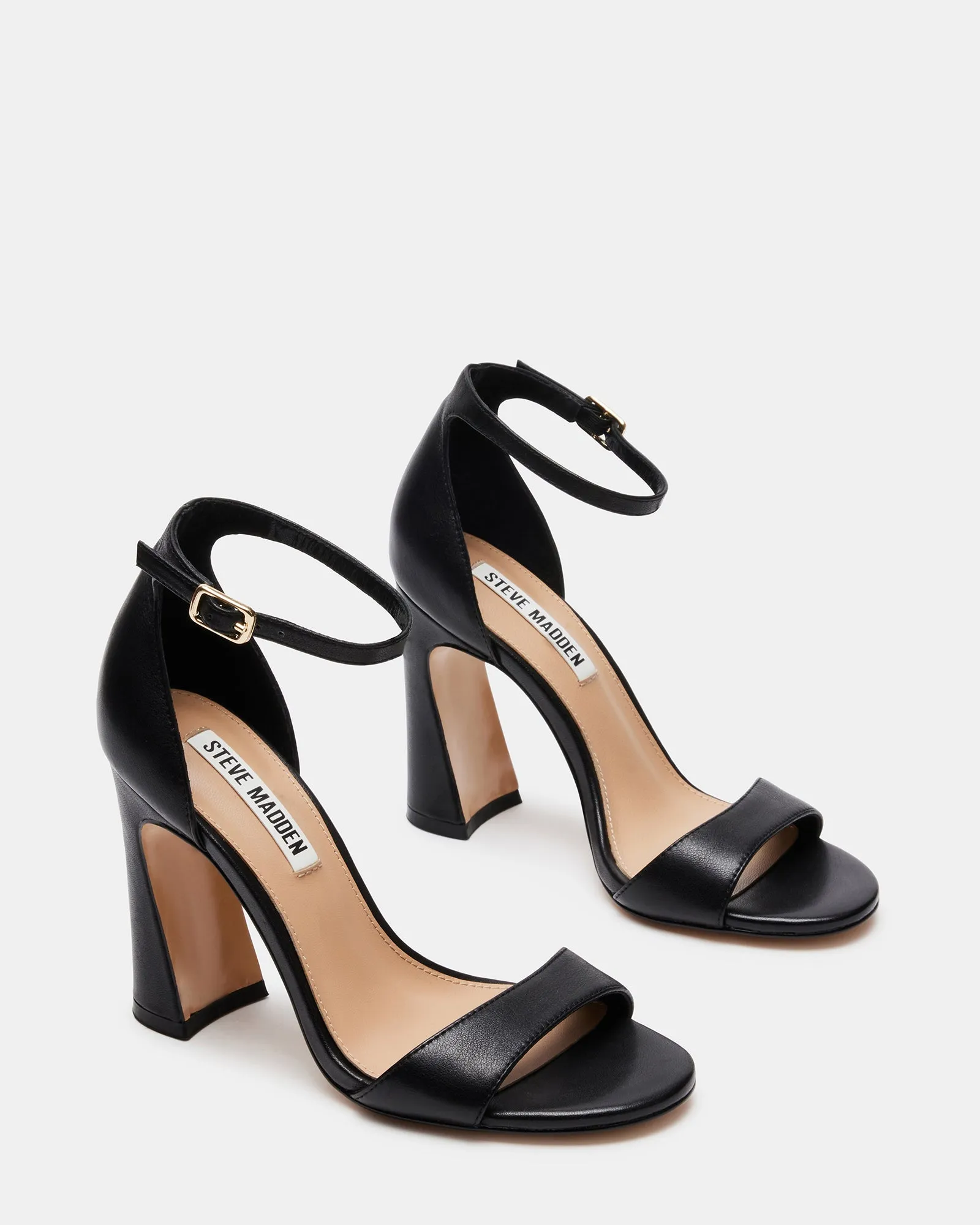 KRISHA BLACK LEATHER sold by Steve Madden product image thumbnail 2