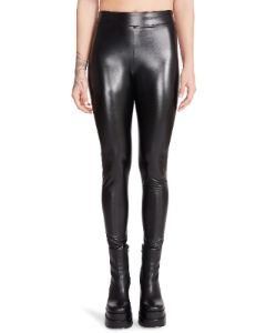 FAUX LEATHER LEGGINGS BLACK sold by Steve Madden