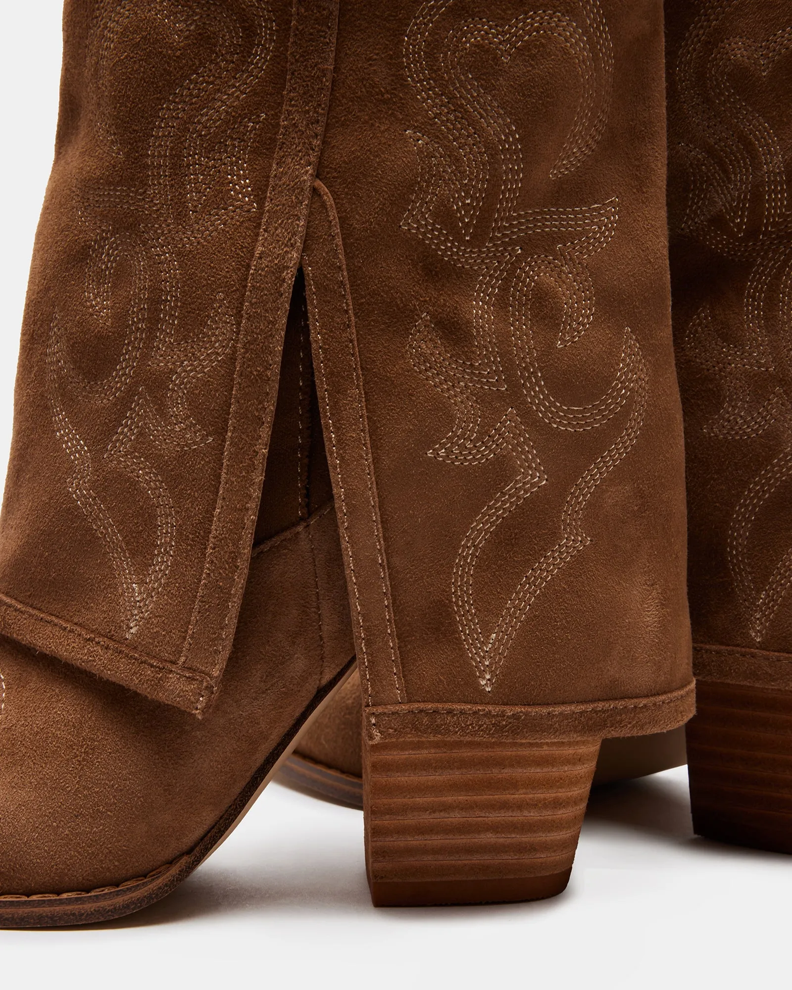 LAYNE COGNAC SUEDE sold by Steve Madden product image thumbnail 3