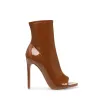 ELETTRA COGNAC PATENT - SM REBOOTED sold by Steve Madden