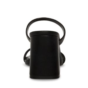 BRIDGETTE BLACK LEATHER sold by Steve Madden
