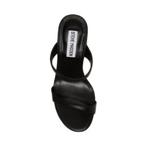 BRIDGETTE BLACK LEATHER sold by Steve Madden