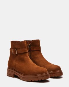 MAEZY COGNAC NUBUCK sold by Steve Madden