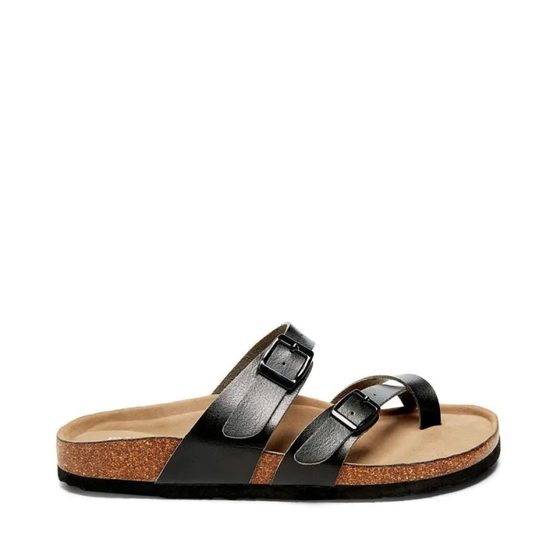 BRYCEEE BLACK PARIS sold by Steve Madden