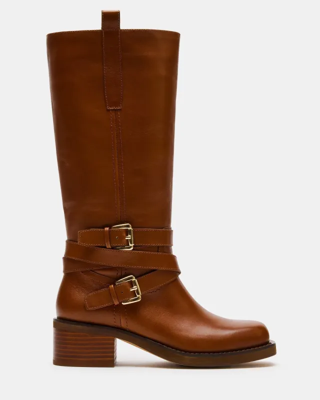 CALIN BROWN LEATHER - SM REBOOTED sold by Steve Madden