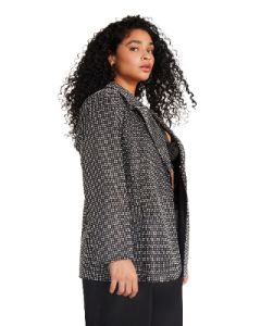 AYA JACKET SILVER sold by Steve Madden