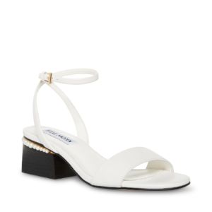 NORA WHITE LEATHER sold by Steve Madden