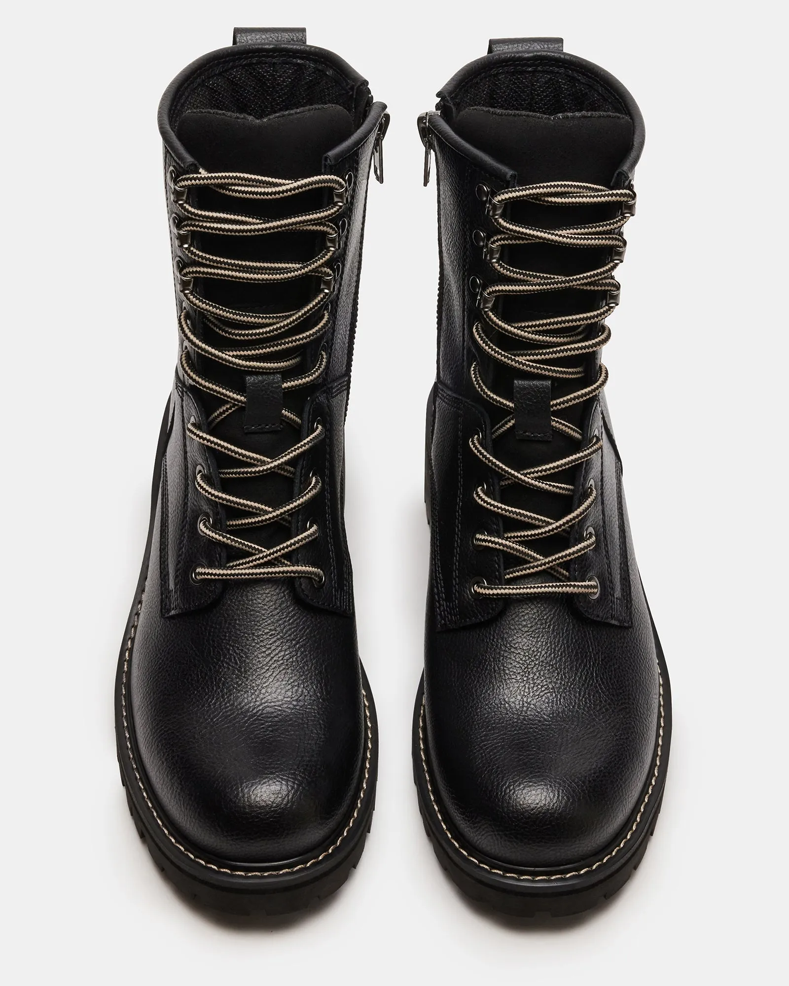 DREVAN BLACK LEATHER sold by Steve Madden product image thumbnail 4