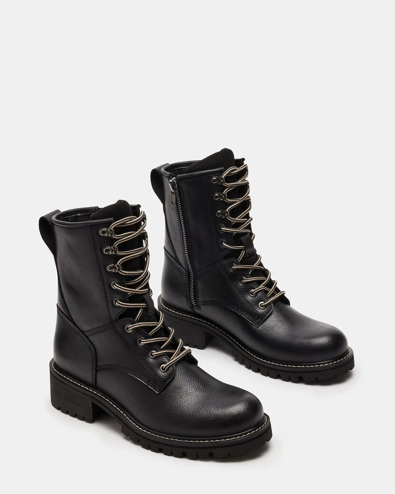 DREVAN BLACK LEATHER sold by Steve Madden product image thumbnail 2