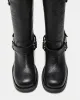 ASTOR BLACK LEATHER sold by Steve Madden