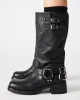 ASTOR BLACK LEATHER sold by Steve Madden
