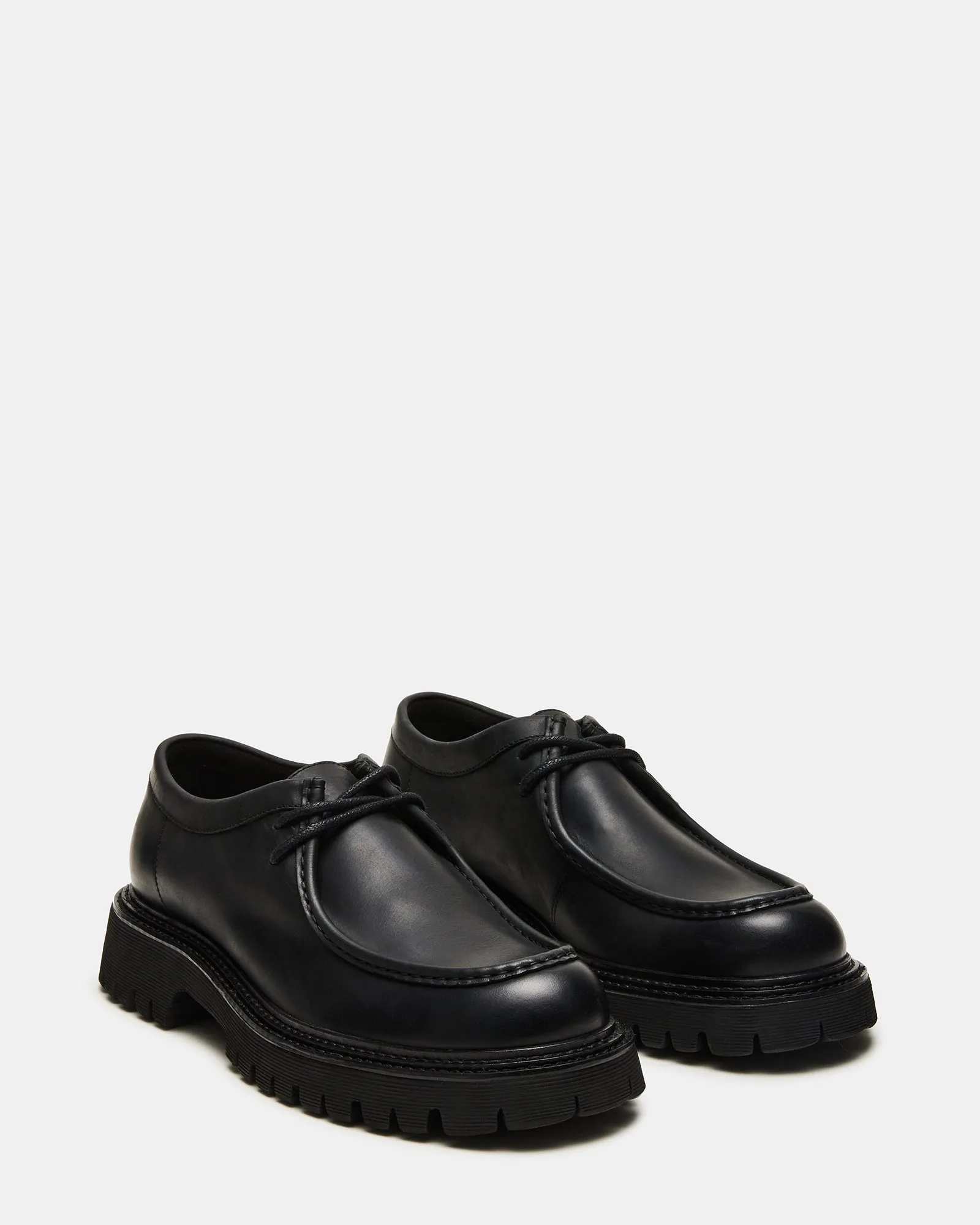KALKIN BLACK LEATHER sold by Steve Madden product image thumbnail 2