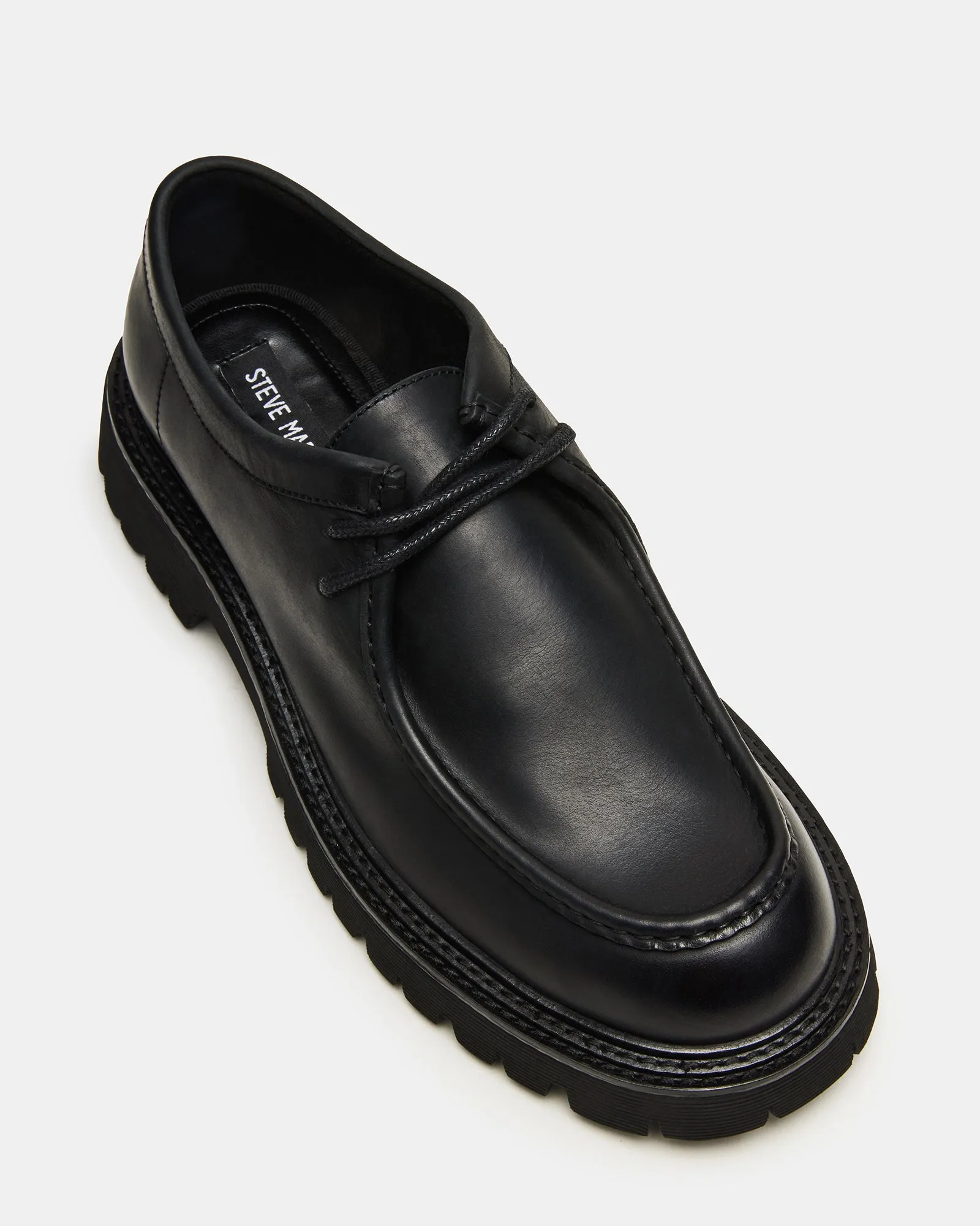 KALKIN BLACK LEATHER sold by Steve Madden product image thumbnail 3