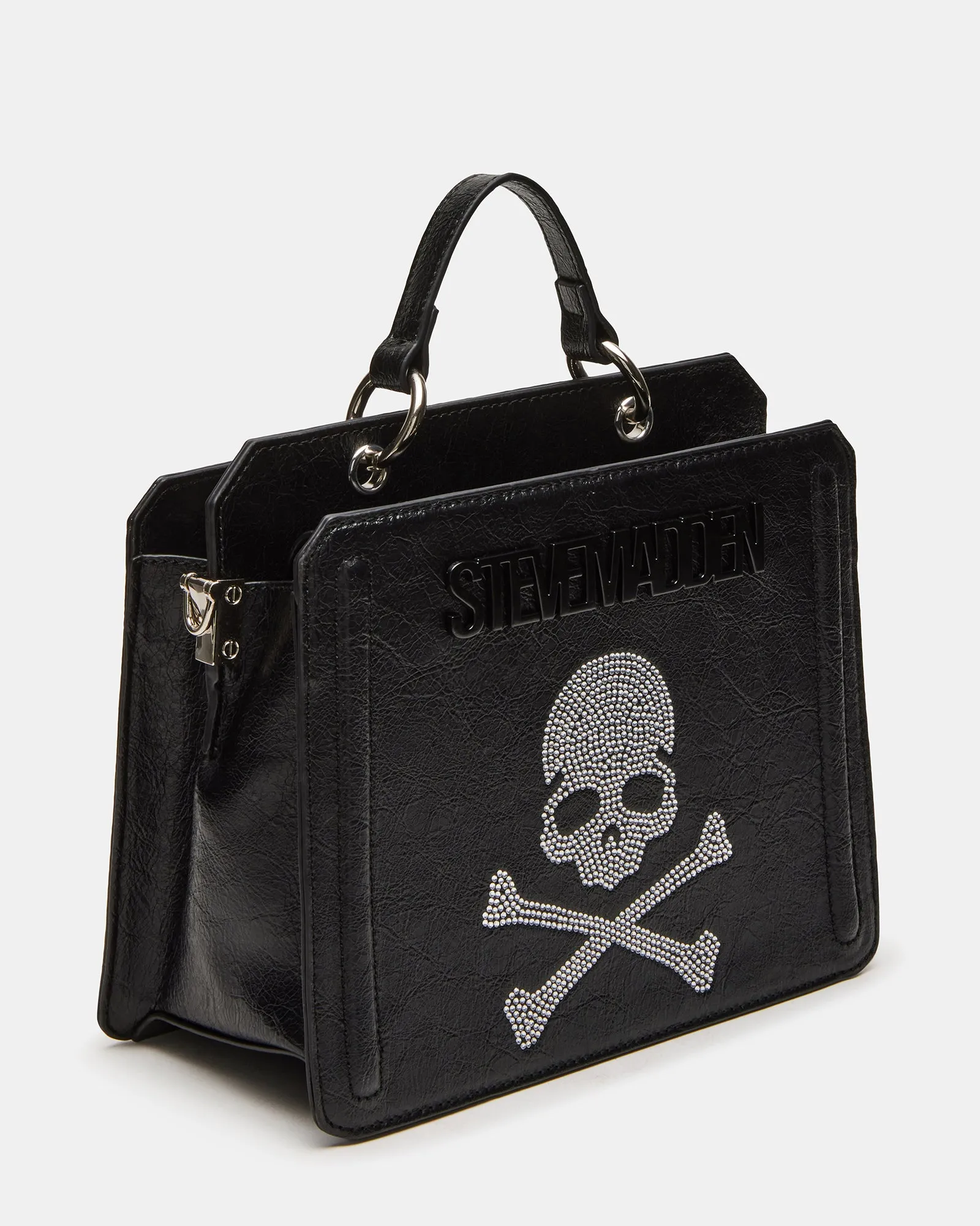 EVELYN SKULL BAG BLACK sold by Steve Madden product image thumbnail 3