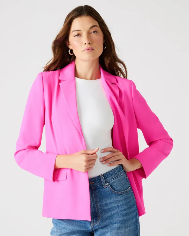 PAYTON BLAZER HOT PINK sold by Steve Madden