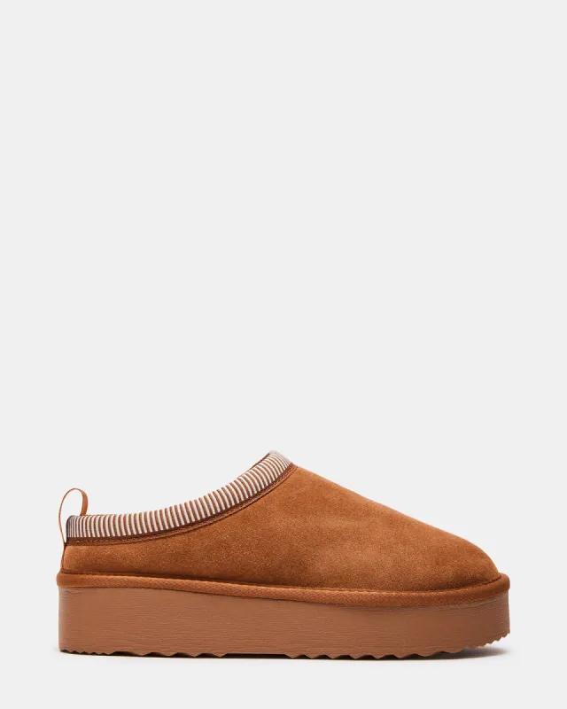 CODIE CHESTNUT SUEDE sold by Steve Madden