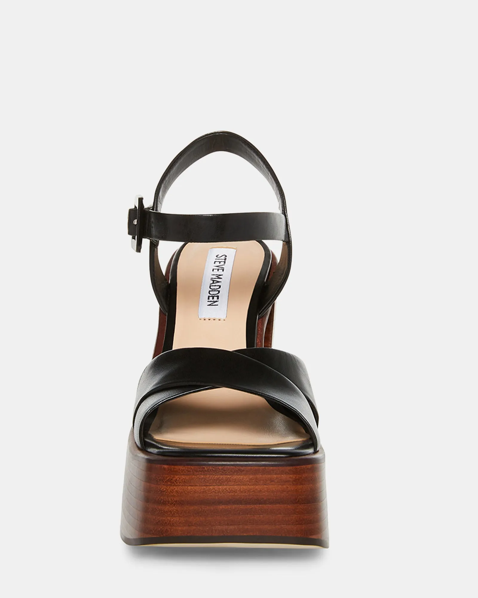 DAYANA BLACK LEATHER sold by Steve Madden product image thumbnail 3