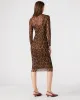 VIVIENNE DRESS LEOPARD sold by Steve Madden