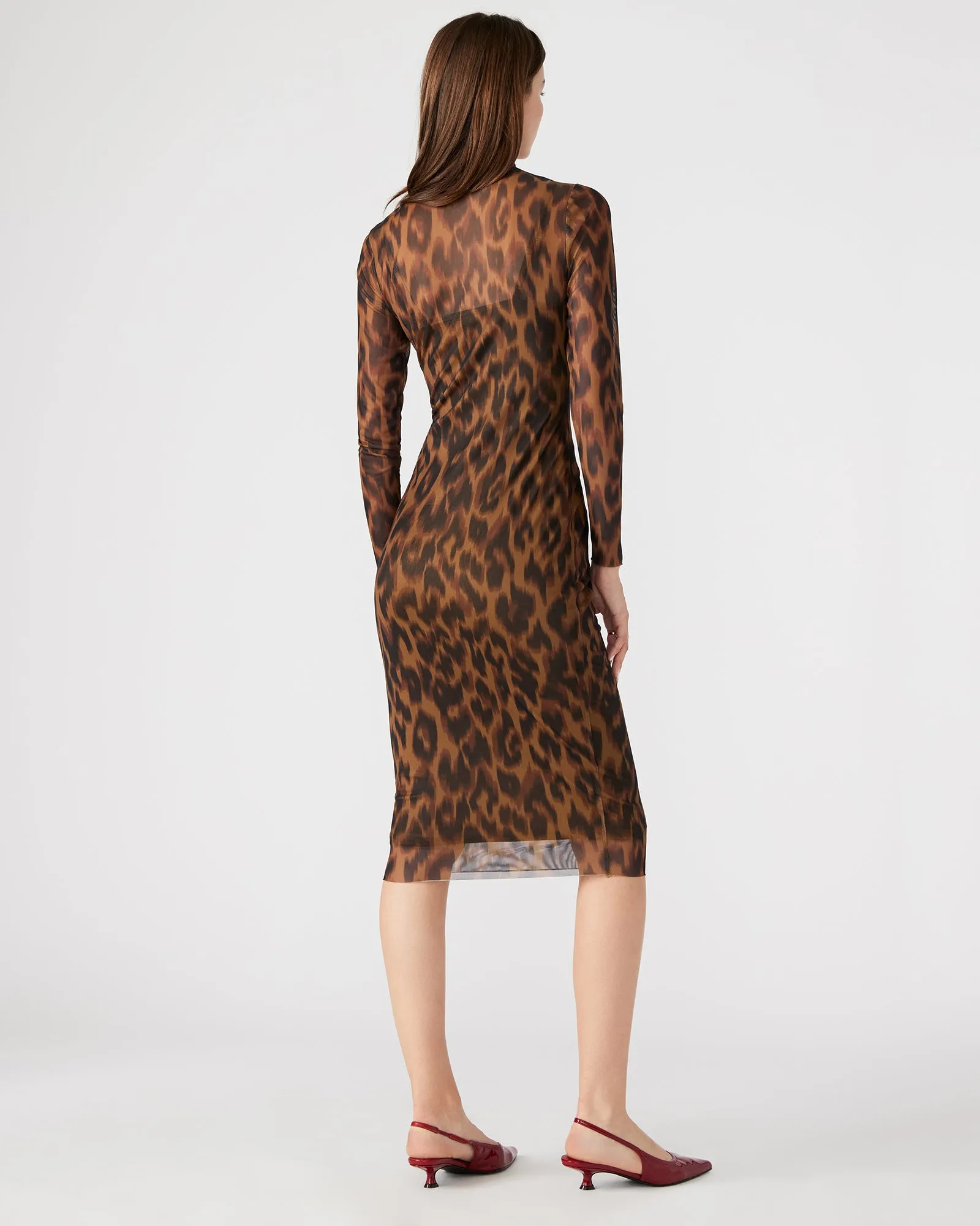 VIVIENNE DRESS LEOPARD sold by Steve Madden product image thumbnail 4