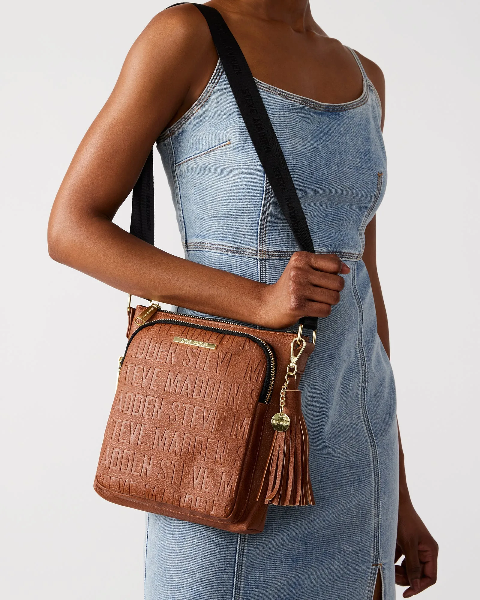 LOGO CROSSBODY COGNAC - SM REBOOTED sold by Steve Madden product image thumbnail 2