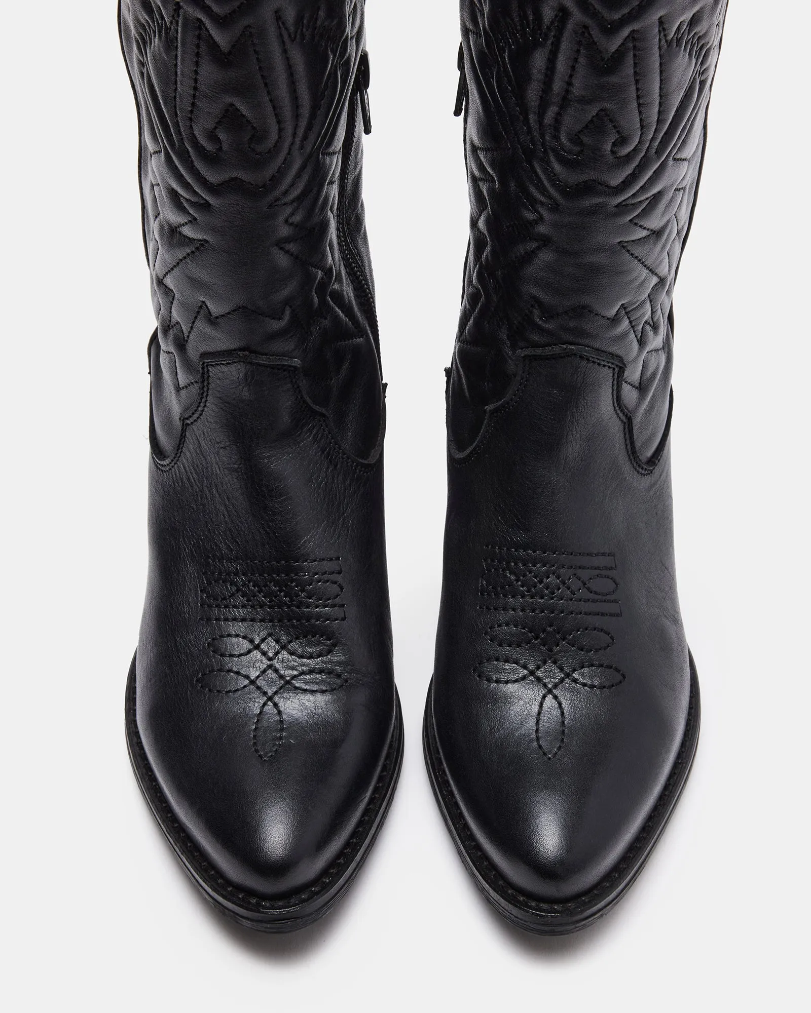 HAYWARD BLACK LEATHER sold by Steve Madden product image thumbnail 4