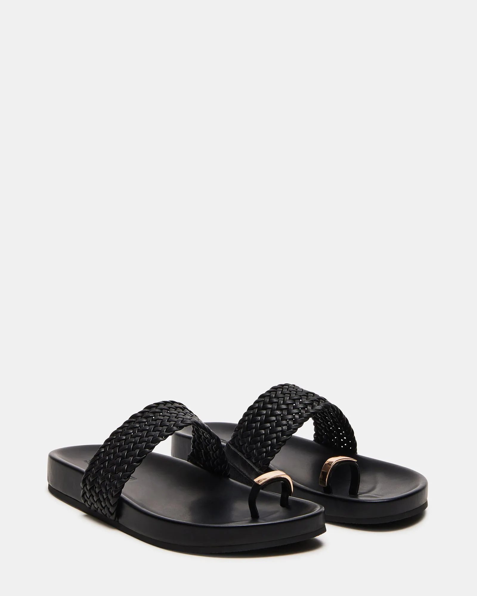 SOMONA BLACK LEATHER sold by Steve Madden product image thumbnail 2