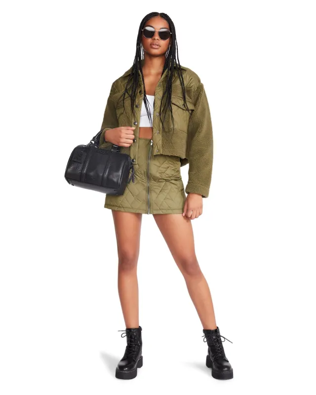 IRIS JACKET OLIVE sold by Steve Madden
