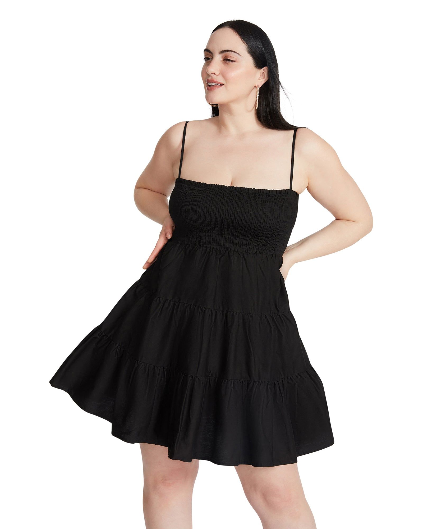 DREAM ABOUT ME DRESS BLACK sold by Steve Madden product image thumbnail 4