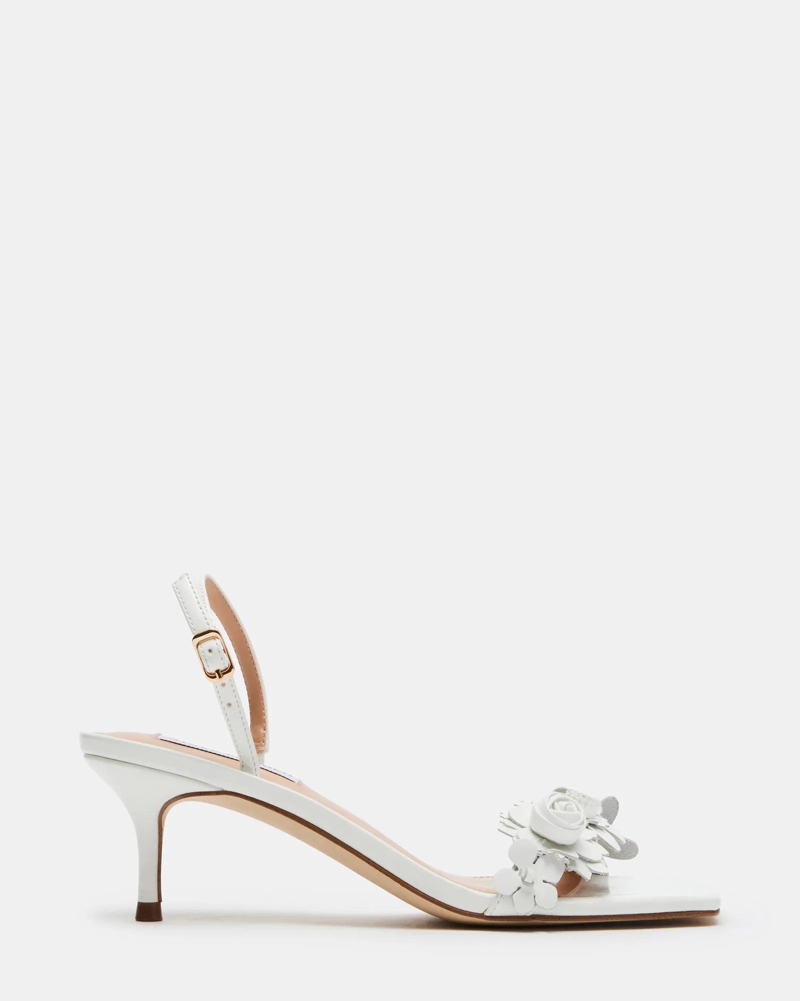 ROSALEA WHITE PATENT sold by Steve Madden