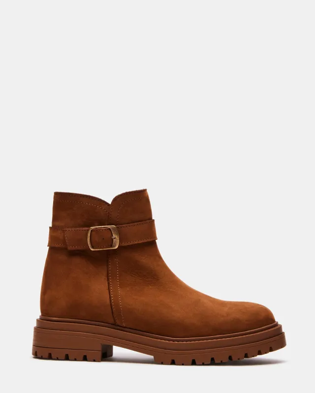 MAEZY COGNAC NUBUCK sold by Steve Madden