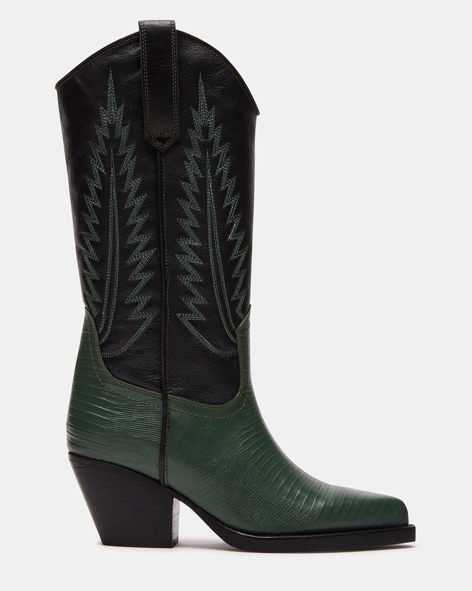 HUNTIN BLACK/GREEN sold by Steve Madden