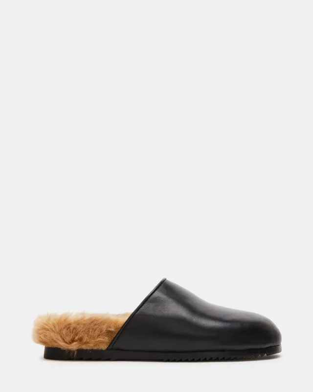 MANDI BLACK LEATHER sold by Steve Madden