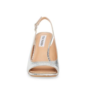ESME SILVER CROCODILE sold by Steve Madden